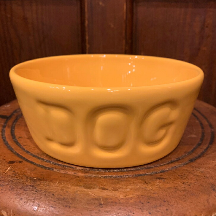 バウアーポッタリー  BAUER POTTERY ドックボウル L 楽天市場】BAUER POTTERY バウアーポッタリー Lサイズ ドッグ