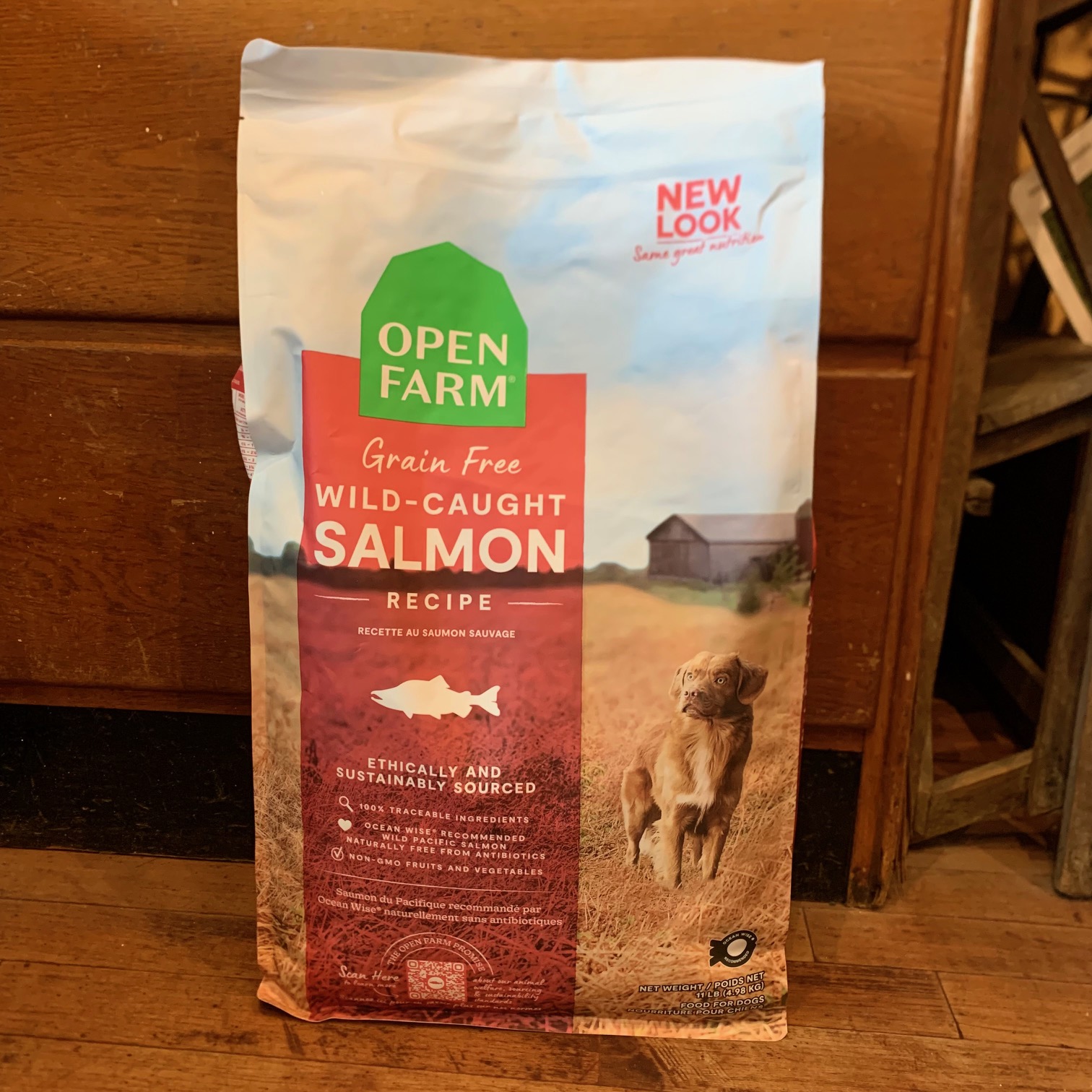 【楽天市場】OPEN FARM オープンファームサーモンレシピ 4.98kg ドッグフード全年齢対応 総合栄養食：DogTime