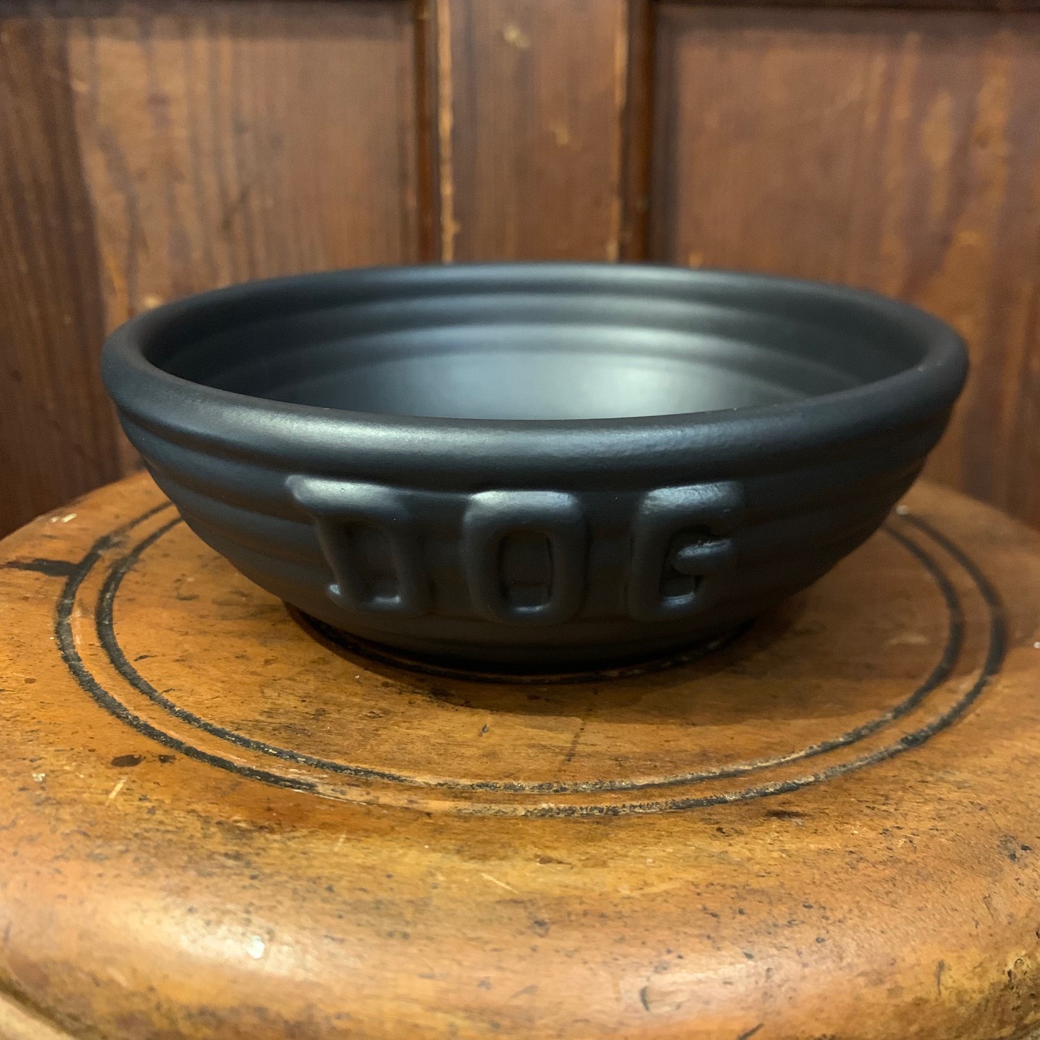 【楽天市場】BAUER POTTERYMONTEREY DOG BOWLマットブラック MATTブラック(犬用食器)バウアーポッタリー