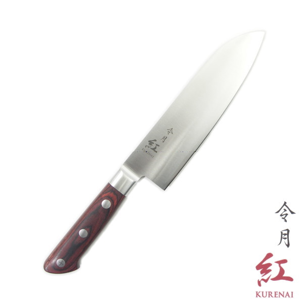 楽天市場】令月 紅 三徳包丁 170mm CR-011 送料無料 両刃 包丁 庖丁