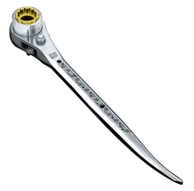 【宅配便！】 マストツール 12858 ＭＵＳＴＴＯＯＬ ラチェットレンチ曲　桜 RW-171924CD　 MUSTTOOLl イチネンアクセス (旧) ミツトモ製作所