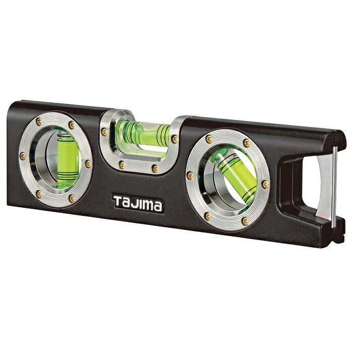 【メール便！】　　 タジマ　水平器　ML-160BK　モバイルレベル 160 ブラック 　 [TJMﾃﾞｻﾞｲﾝ］ ML160BK