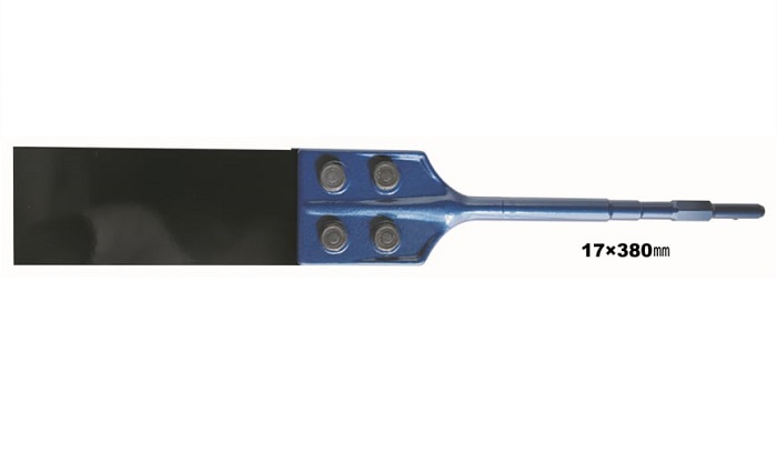 【宅配便！】  駱駝 10037   電動金鎚用 スクレッパ N型    17Ｈ Ｘ 380粍  [(株)涌き水製造所］日本製