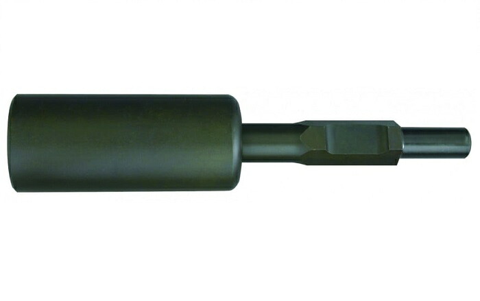 【宅配便！】  駱駝 10111 単管打込アダプタＢ型  30Ｈ×330粍口径50Φ（穴深さ100粍）8900N [(株)涌き水製造所］日本製