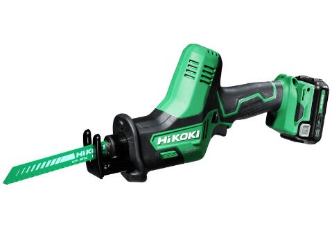 HiKOKI  コードレスセーバソー CR12DA形 10.8V   煙管外径 50粍(NN) 本体のみ(BS)  BSL1220M 1個 / 申し受ける器 UC12SL (LS)  BSL1240M 1個 / 申し受ける器 UC12SL ※沖縄・離島は別途貨物輸送が止むを得ず