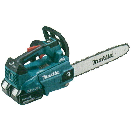 ◆マキタ 350mm充電式チェンソー ［ MUC356DGF ］ 36V(6.0Ah)セット品（青） / 18V+18V⇒36V ※沖縄・離島は別途送料が必要
