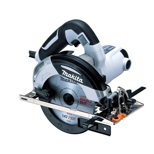 ◆【マキタ】 電気マルノコ 147mm 《 5331Ｗ （白）》レーザーダブルスリットチップソー付 マキタ 丸ノコ 丸のこ 147mm 5331W makita ※沖縄・離島は別途送料が必要