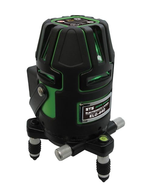 【STS (エス・ティ・エス)】陰電子整準式緑であることレーザ墨出し器【ELG-440】※沖縄・離島は別途貨物輸送が已むを得ず