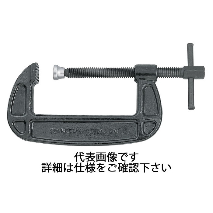 スーパーツール | シャコ万力(バーコ型) クランプ範囲200mm [ BC200 ] | SUPERTOOL ※沖縄・離島は別途送料が必要｜ワカマキ 店 8,213円