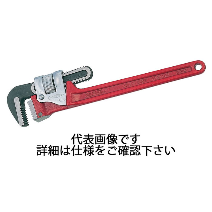 スーパーツール | デラックスパイプレンチ(トライモタイプ) クワエラレル管外径38～125mm [ DT900 ] | SUPERTOOL ※沖縄・離島は別途送料が必要 16,201円