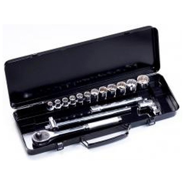 スーパーツール | ソケットレンチセット 差込角12.7mm 入数16 [ N412S ] | SUPERTOOL ※沖縄・離島は別途送料が必要