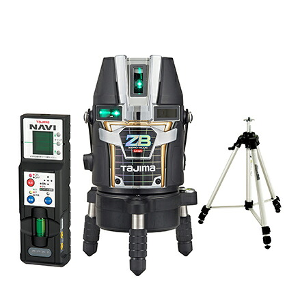 ◆タジマ ブルーグリーンレーザー墨出器 [ ZEROBLN-KJYSET ] NAVI ZERO BLUEリチウム-KJY 三脚セット ※沖縄・離島は別途送料が必要｜ワカマキ 店