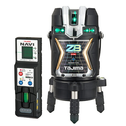 ◆タジマ ブルーグリーンレーザー墨出器 [ ZEROBLSN-KJC ] NAVI ZERO BLUEセンサ-リチウム-KJC / 受光器・三脚なし ※沖縄・離島は別途送料が必要