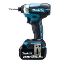 ◆マキタ 充電式インパクトドライバ [ TD157DRGX ] 18V（6.0Ah）セット品(青) / インパクトドライバー 電池BL1860B×2、充電器DC18RF、ケース付き※沖縄・離島は別途送料が必要