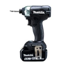 ◆マキタ 充電式インパクトドライバ [ TD157DRGXB ] 18V（6.0Ah）セット品(黒) / インパクトドライバー 電池BL1860B×2、充電器DC18RF、ケース付き※沖縄・離島は別途送料が必要