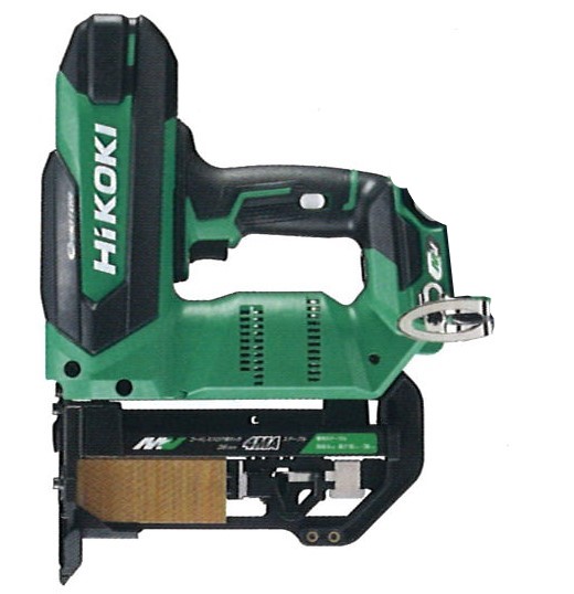 【HiKOKI（旧日立工機）】コードレス フロア用 タッカ 36V 2.5Ah ステープル 幅4mm【 N3604DM (NNK) 】 本体・ケースのみ ※沖縄・離島は別途送料が必要