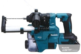 ◆マキタ 18mm 充電式ハンマドリル [ HR183DZKV ] 18V 本体のみ / 集じんシステム付き DX16 ビット別売 ケース付き ※沖縄・離島は別途送料が必要