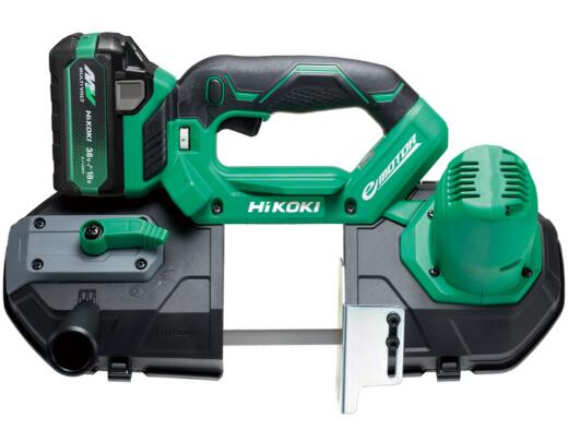 HIKOKI コードレスロータリバンドソー [ CB18DBL (S)(LXPKZ) ] 18V BSL36A18X リチウムイオン電池 1個 充電器 UC18YDL2 ハイコーキ (日立工機) ※沖縄・離島は別途送料が必要｜ワカマキ 店