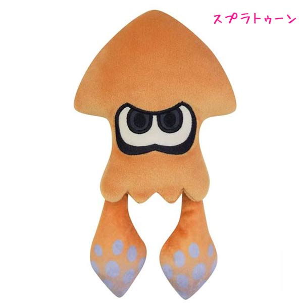 楽天市場】【スプラトゥーン】 ぬいぐるみ イカ ライトブルー
