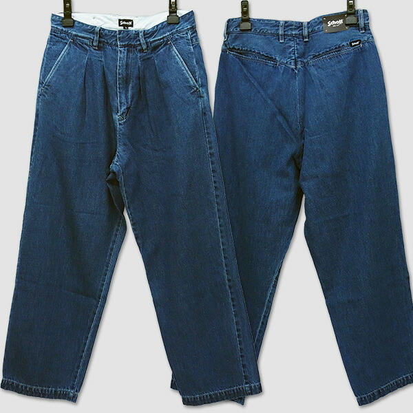ショット　Schott　10oz.ネップ・デニム ２タックパンツ　“NEP DENIM 2TUCK PANTS” 3111005