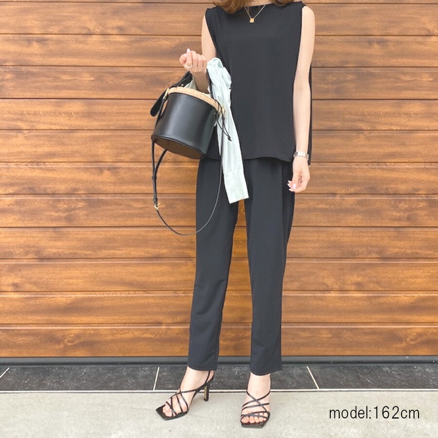round basket bag / black ショルダー紐付き 巾着 バスケット ラウンド  