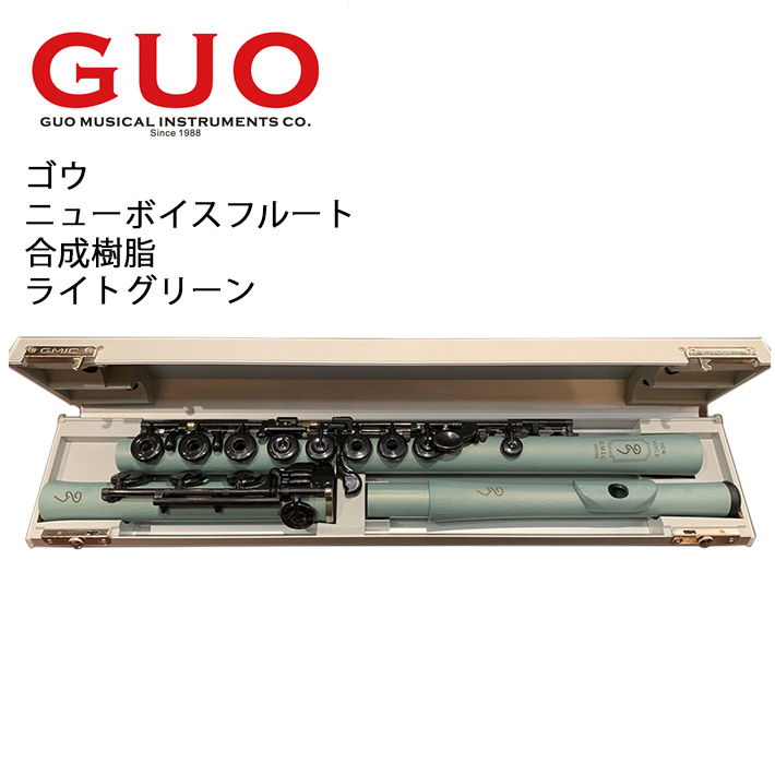 楽天市場 ゴウ Guo ニューボイスフルート 合成樹脂製 ライトグリーン 管楽器専門店ドルチェ楽器