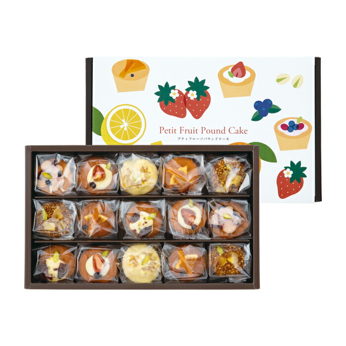 Keyuca Dolce ケユカ Felice公式店 プティフルーツパウンドケーキ 15個入ドルチェフェリーチェ パウンドケーキ ギフト プチギフト Keyuca Dolce ケユカ Felice公式店 プティフルーツパウンドケーキ 15個入ドルチェフェリーチェ パウンドケーキ ギフト プチギフト