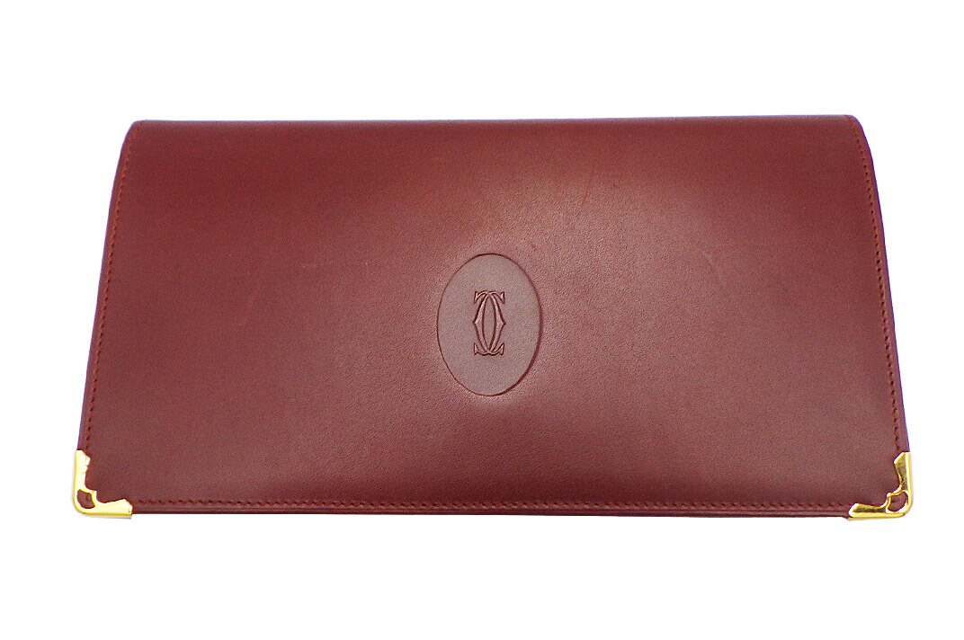 タイトル】 【美品】カルティエ 長財布 ボルドーレザーゴールド金具 高級感本革 楽天市場】【未使用品】 カルティエ 長財布 小銭入れ無し 札入れ