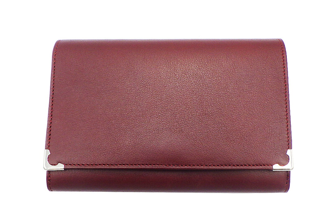 美品　Cartier カルティエ　折り財布　コインケース　がま口 imgrc0097117209.jpg
