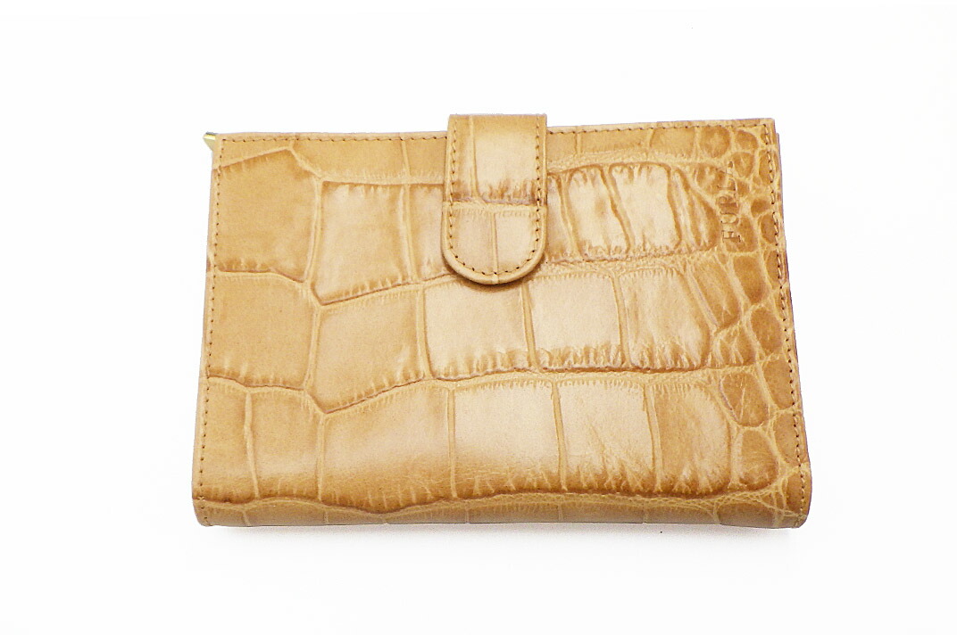 【FURLA / フルラ】 クロコ型押し / 二つ折り財布 / レザー FURLA] クロコ型押し♪ 長財布 CROCO (FURLA/長財布) 76340134