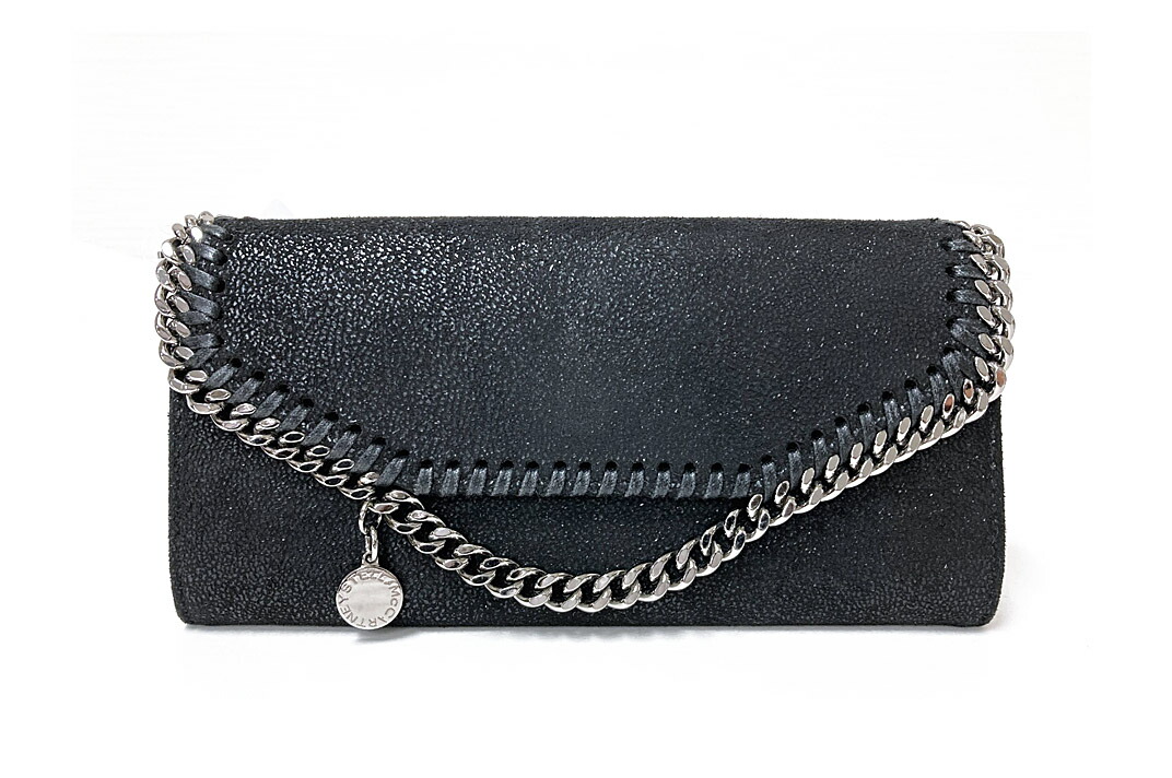 STELLA McCARTNEY(ステラマッカトニー）ファラベラ 二つ折り 長紙入れ 391835 W9132 【中古】【一般受け】【良品】.9597.