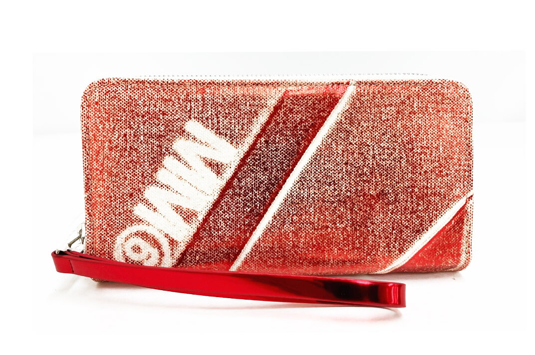 ■新品同様■ MM6 Maison エムエムシックス メゾン マルジェラ キャンバス ラウンドファスナー 長財布 ウォレット レッド系 FE4460 楽天市場】□新品同様□ MM6 Maison エムエムシックス メゾン