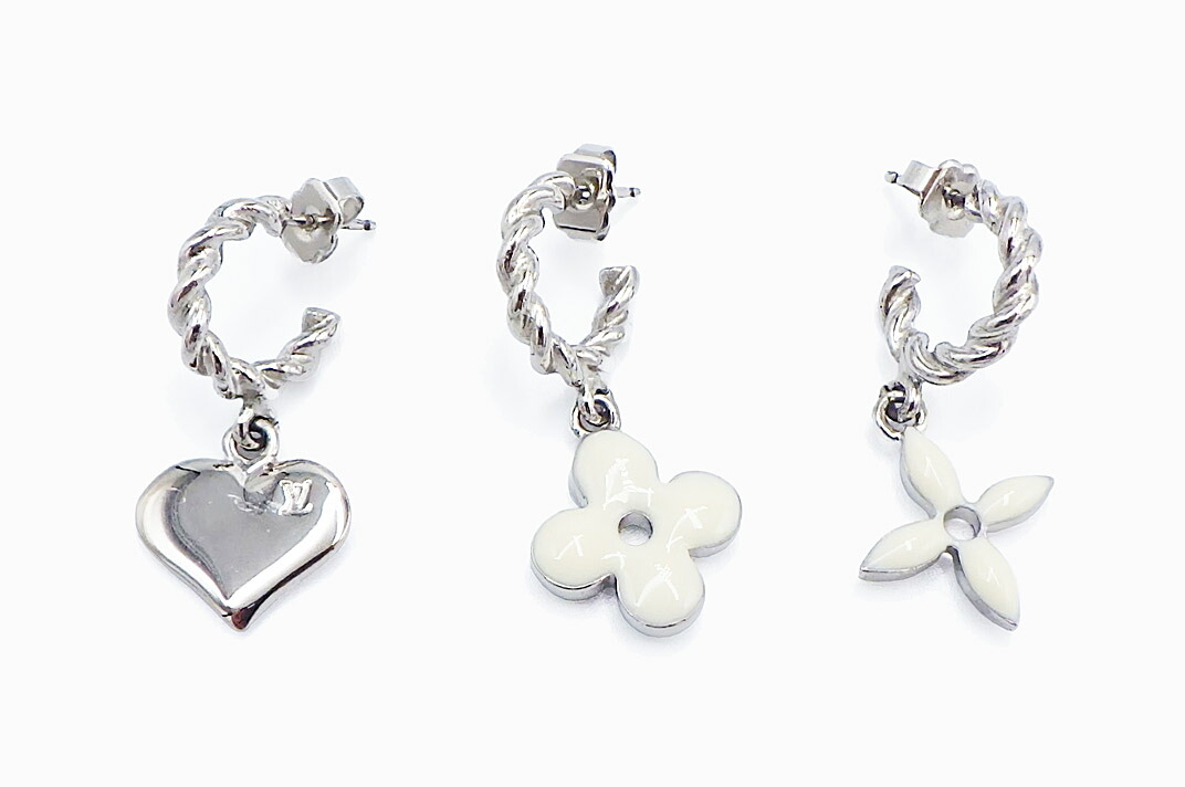 横浜高島屋購入　ルイ・ヴィトン キューブ スワロフスキー ピアス ギャンブル IMG_1219.jpg