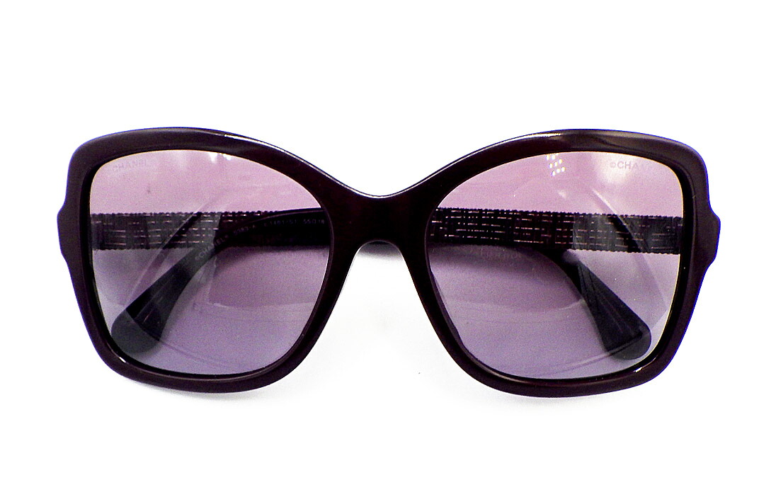 CHANEL(シャネル）黒眼鏡 5383-A C146 1/S1 外箱・袋・ 入れもの付き添い人【中古】【一般受け】【良品】5233.