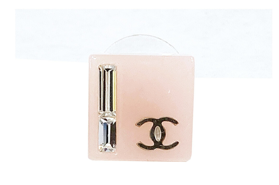 楽天市場】【CHANEL】シャネル 06C ココマーク ピアス ピンク