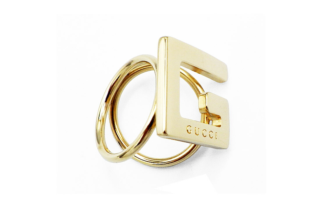 楽天市場】グッチ GUCCI スカーフリング ホースビット GP メッキ