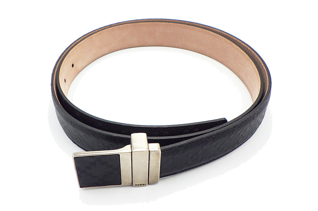美品　Gucci GGパターン ブラウンベルト　105センチ 美品 Gucci GGパターン ブラウンベルト 105センチ
