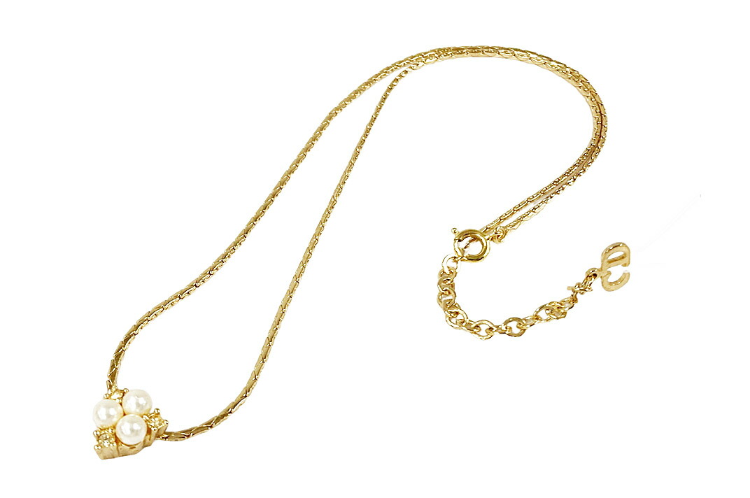 楽天市場】【ディオール】DIOR ROSES CDロゴ ローズ 真珠 淡水パール