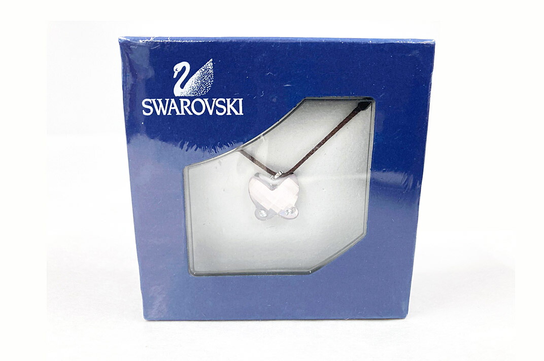 スワロフスキー　ネックレス　Nirvana Crystal 正規品　美品　箱付 楽天市場】スワロフスキー バタフライモチーフ ネックレス