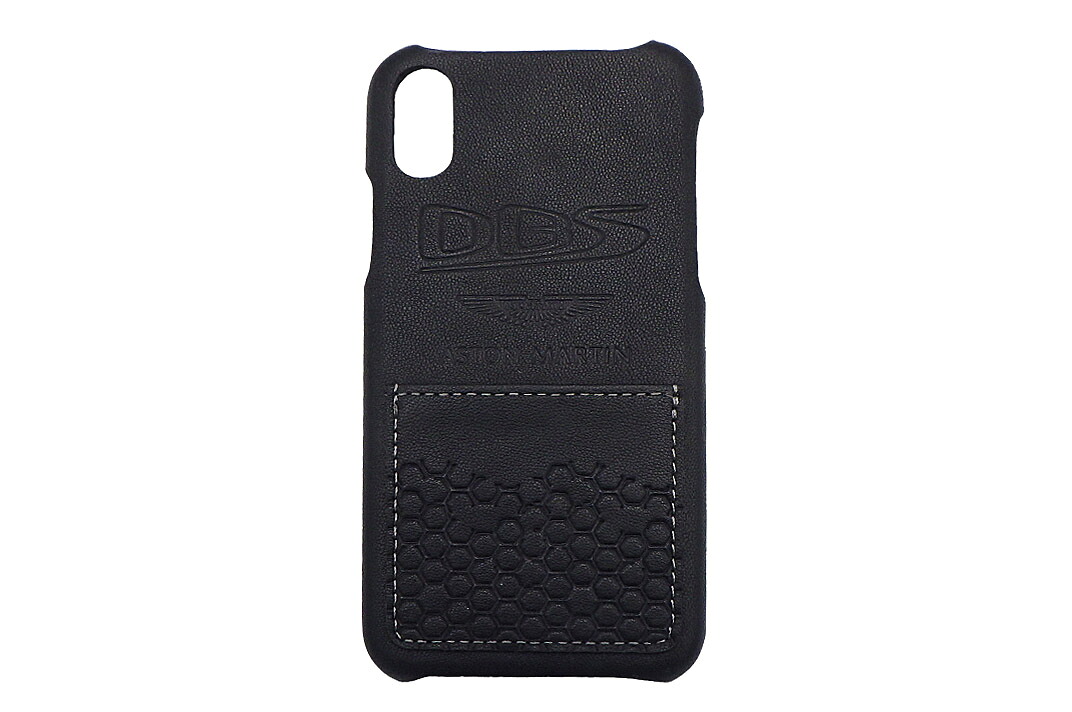 Aston Martin(アストンマーティン)　公式iPhoneカバー DBS　iPhoneX用　本革　外箱付き【中古】【人気】【美品】50702.｜ドルチェモデルノ　店 7,313円