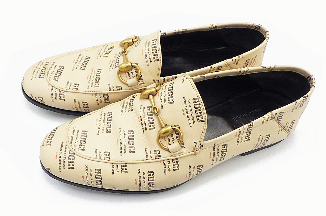 楽天市場】【グッチ】Gucci クロコ ホースビットローファー スリッポン