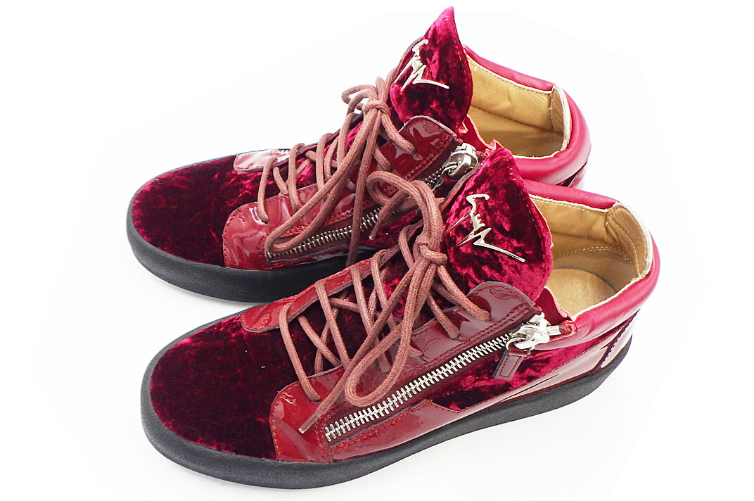 美品 ジュゼッペザノッティスワロフスキー フラット シューズ 37 GIUSEPPE ZANOTTI(ジュゼッペザノッティ) スワロフスキー