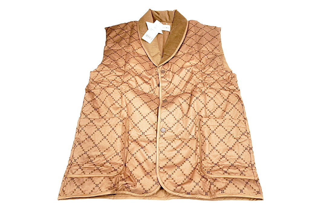 楽天市場】CELINE セリーヌ ちゃんちゃんこ ダウンベスト 未使用品