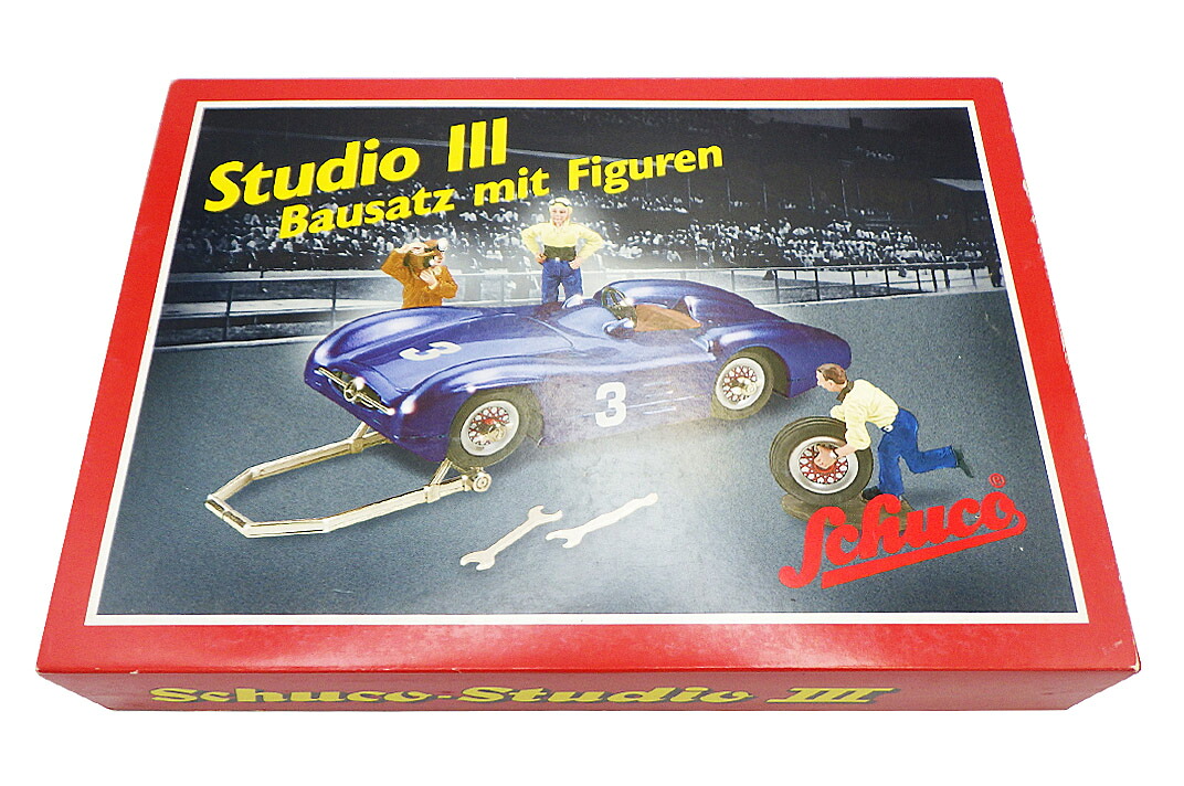 Schuco（シューコー） メルセデス・ベンツ W196 ストリームライン　Studio III Bausatz mit Figuren　ヴィンテージトイコレクション【中古】【人気】【Schuco KIt】【美品】6011｜ドルチェモデルノ　店