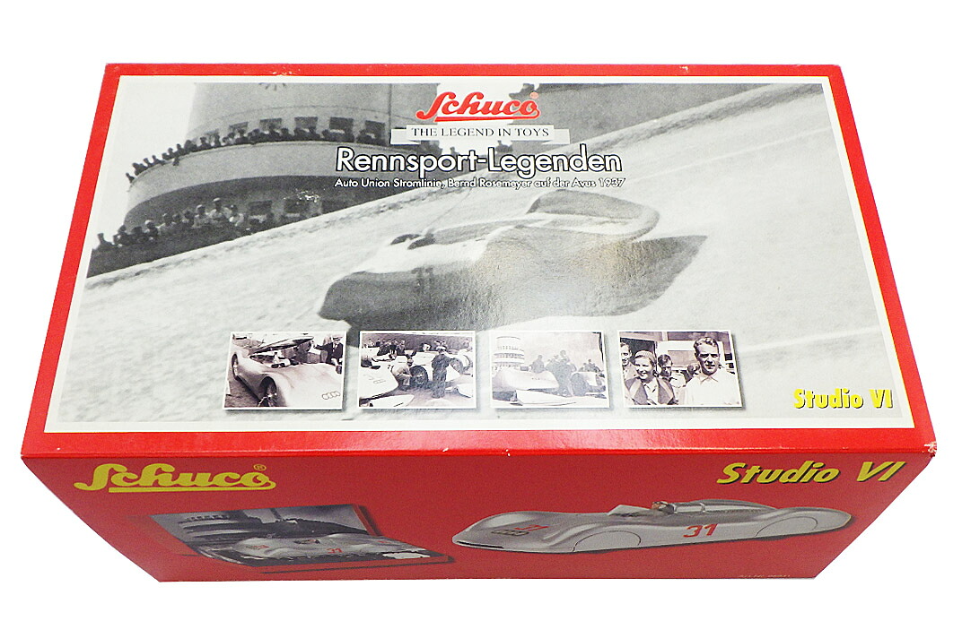 Schuco(シューコー)アウトウニオン タイプC ストリームライナー モデルカー Studio VI Auto Union Stromlinie 1/24 ヴィンテージトイコレクション【中古】【人気】【Schuco KIt】【美品】6053.|ドルチェモデルノ 店