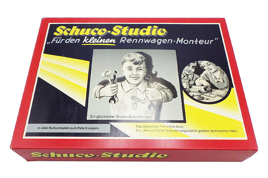 Schuco（シューコー） メルセデス・ベンツ しろがね色箭 精神的な統合一揃いの道具 Studio I Mercedes-Benz 1936? 薇駆動動力 ヴィンテージトイコレクション【中古】【一般受け】【Schuco KIt】【美品】6009.