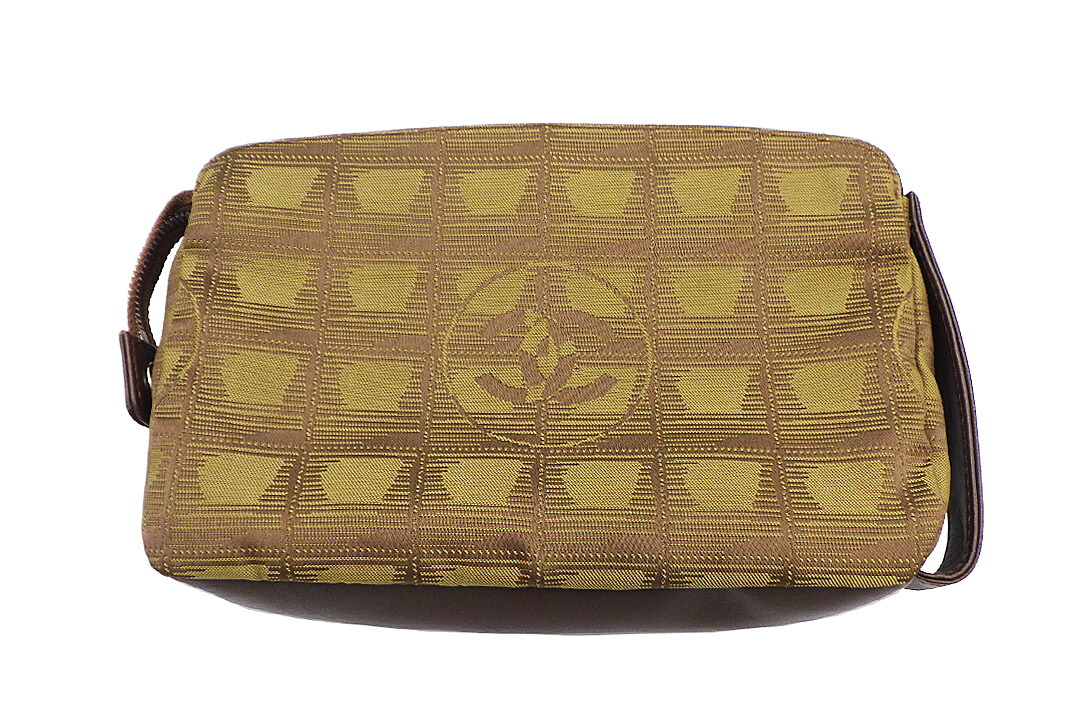 シャネル　旧トラベルライン　化粧ポーチ バイセル公式】シャネル 旧 トラベルライン ポーチ トラベル