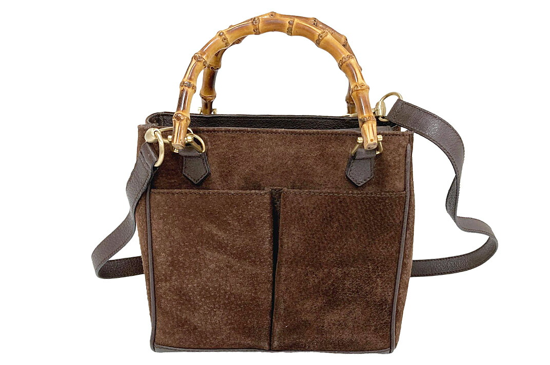 楽天市場】【中古】【セール中】グッチ バンブー ライン 2WAY