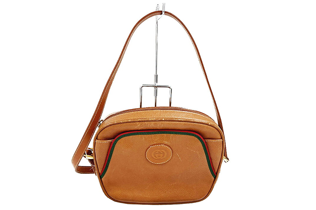 楽天市場】グッチ GUCCI ショルダーバック オールドグッチ 89.02.077