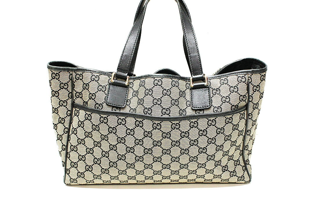 GUCCI(グッチ) Canvas Tote Bag キャンバス トート バッグ Gucci グッチ GGキャンバス ハンドバッグ - FARFETCH